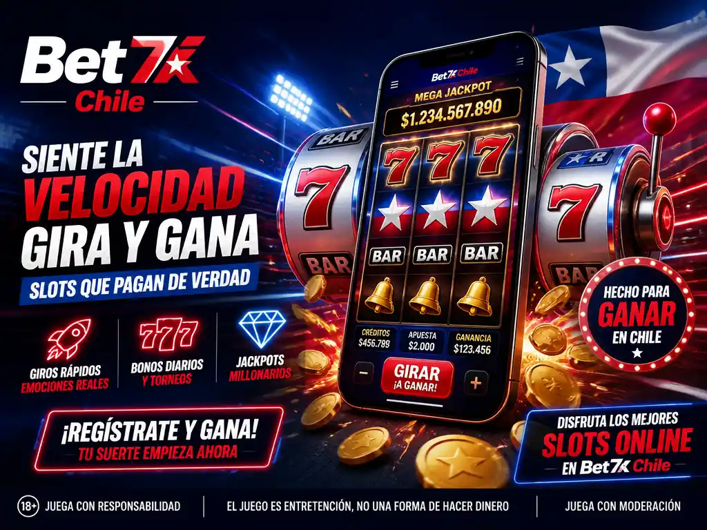 Bet7k Chile slots jackpot 1.234.567.890$ créditos 456.789$ ganancia 123.456$